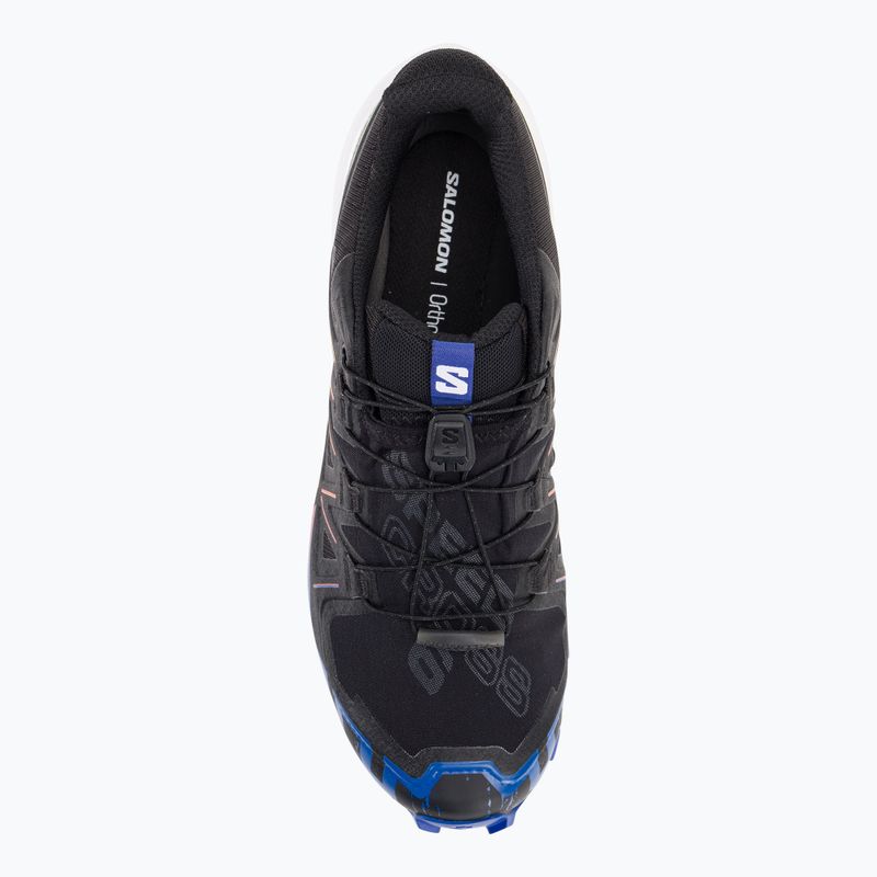 Salomon Speedcross 6 GTX pánské běžecké boty black/surf the web/safety yellow 9