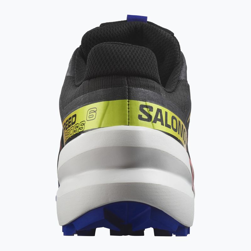 Salomon Speedcross 6 GTX pánské běžecké boty black/surf the web/safety yellow 10