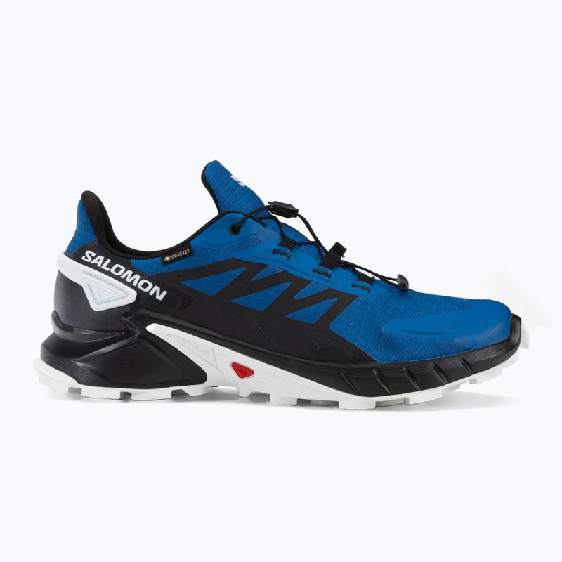 Pánské běžecké boty Salomon Supercross 4 GTX modrýe L47119600 2