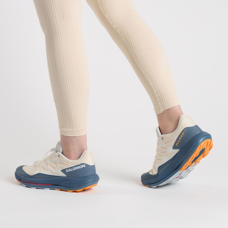 Dámská běžecká obuv Salomon Pulsar Trail beżowo-šedá L47210600 3