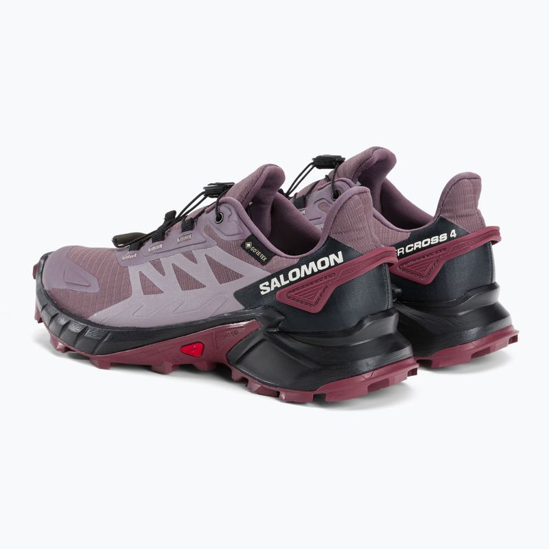 Dámské běžecké boty Salomon Supercross 4 GTX fialový L47119900 5