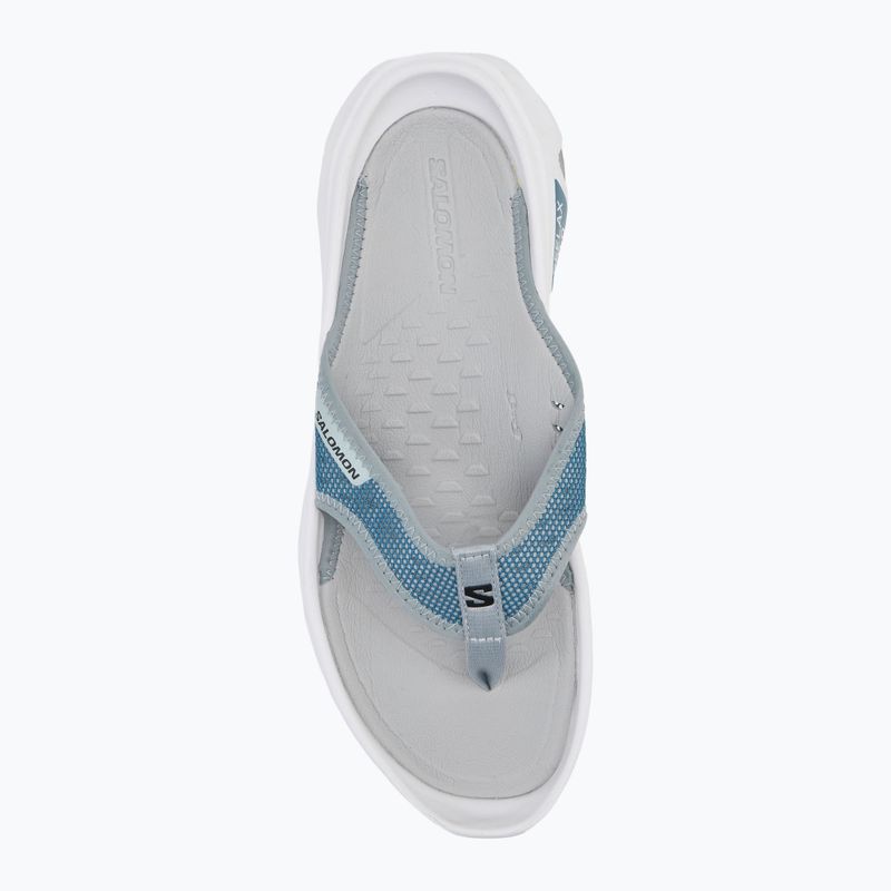 Pánské žabky Salomon Reelax Break 6.0 blue ashes/white/pearl blue 5