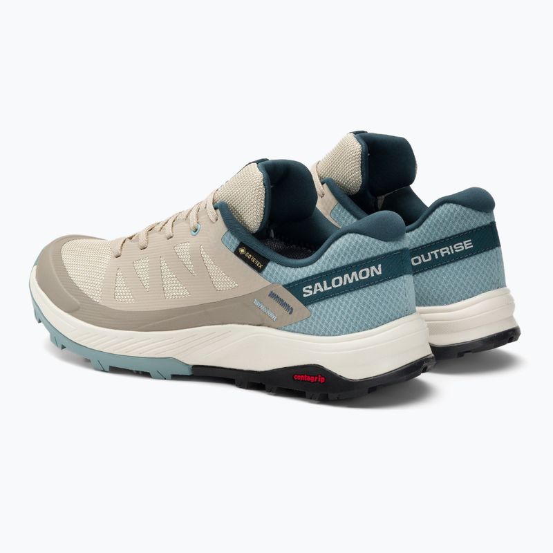 Dámské trekingové boty Salomon Outrise GTX béžové L47142700 3