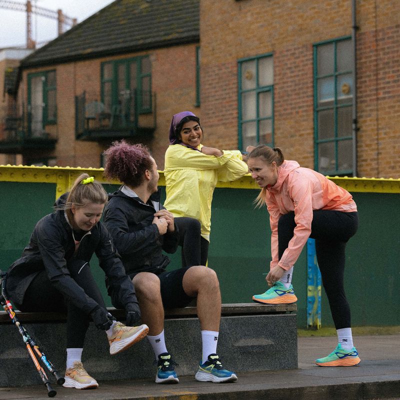 Pánské běžecké boty Salomon Aero Glide blue ashes/dark sapphire/sunny lime 18