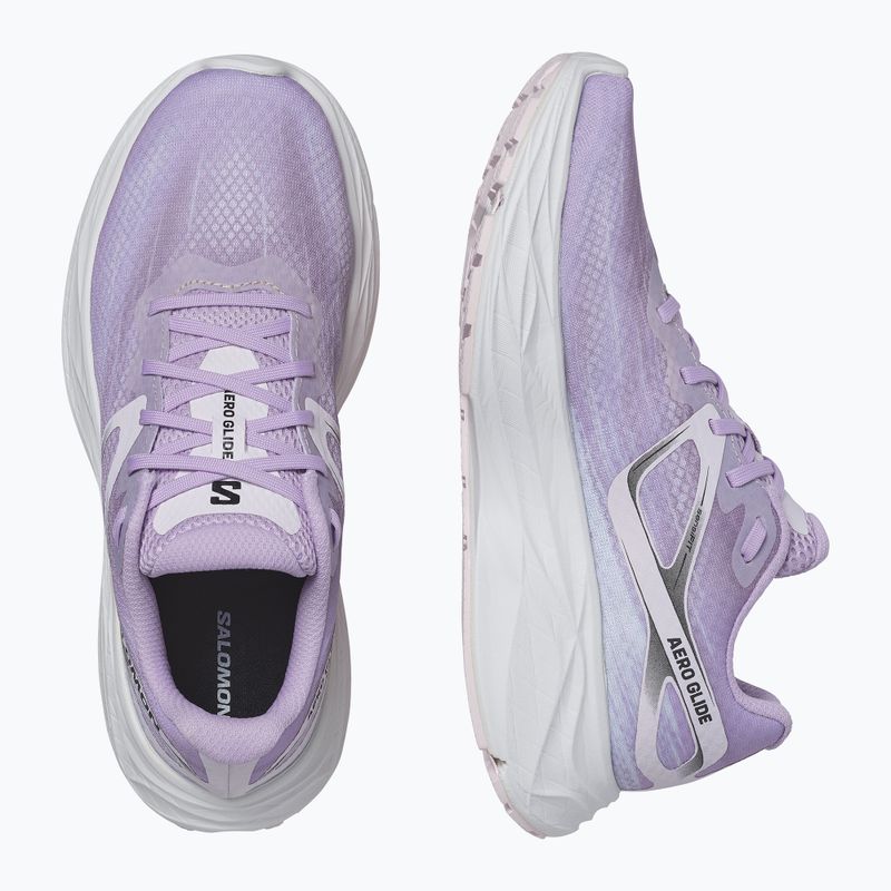 Dámské běžecké boty Salomon Aero Glide orchid bloom/cradle pink/white 13