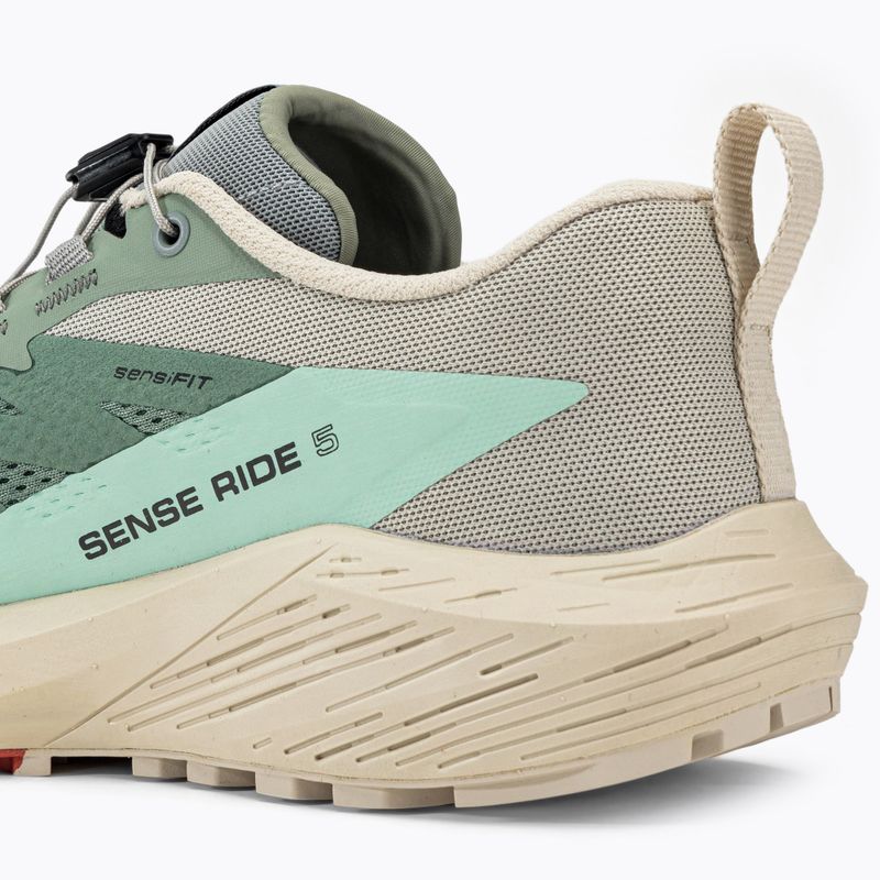 Dámské běžecké boty Salomon Sense Ride 5 Lily Pad/Rainy Day/Bleached Aqua L47212300 12