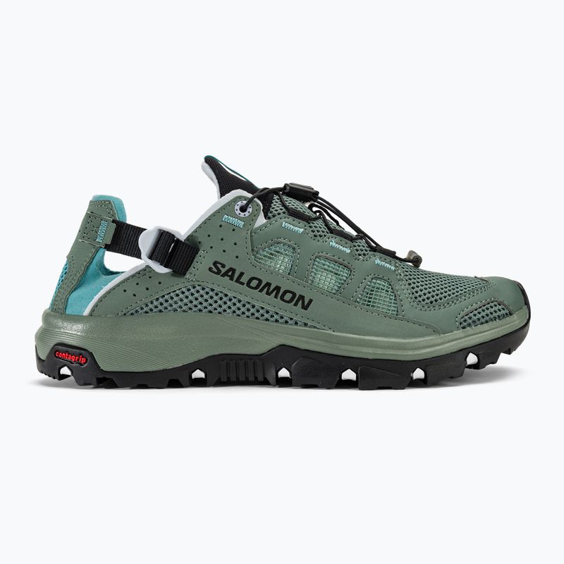 Dámské boty do vody Salomon Techamphibian 5 laurel wreath/arctic ice/marine blue 2