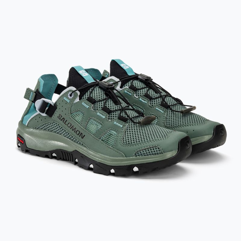 Dámské boty do vody Salomon Techamphibian 5 laurel wreath/arctic ice/marine blue 6