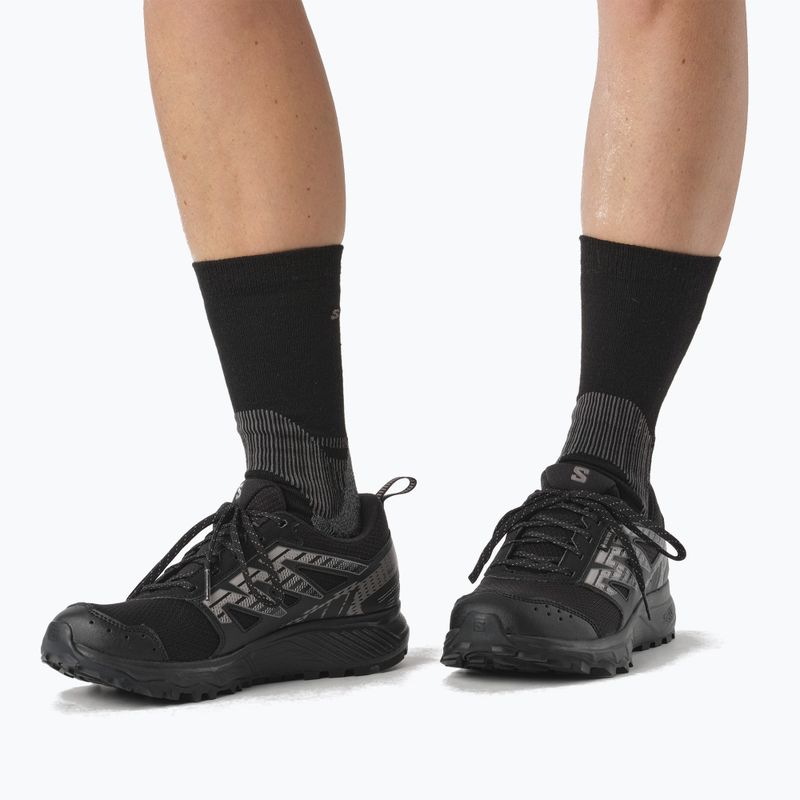 Dámské běžecké boty  Salomon Wander GTX black/plum kitten/gull 11