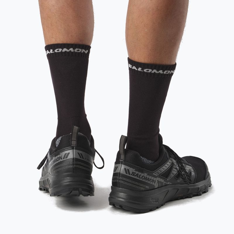 Pánské běžecké boty  Salomon Wander black/pewter/frost gray 12