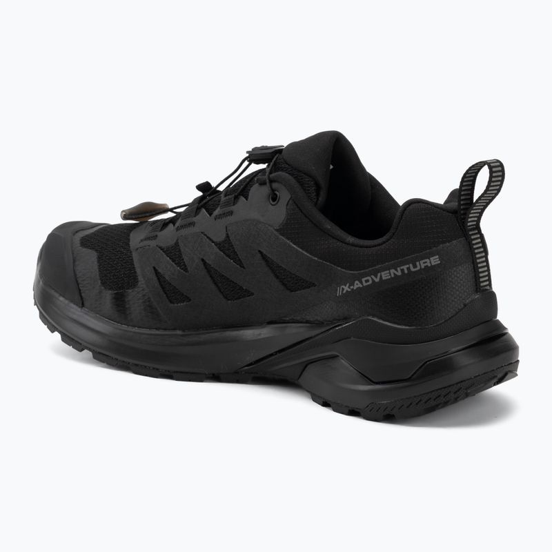 Pánské trekové boty Salomon X-Adventure GTX Black/Black/Black 3