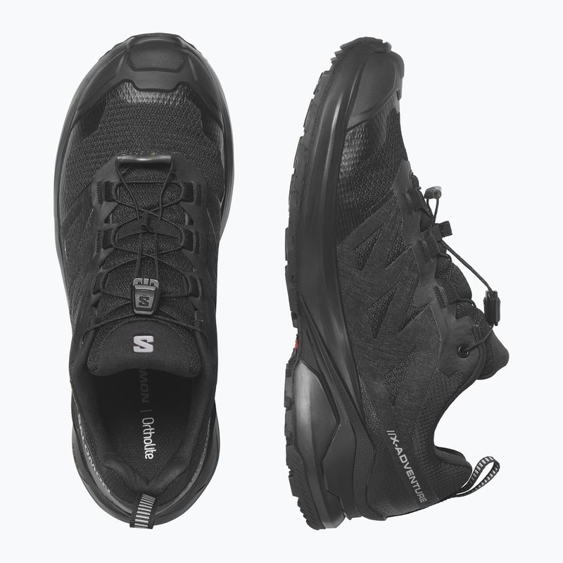 Dámské trekové boty Salomon X-Adventure GTX Black/Black/Black 3