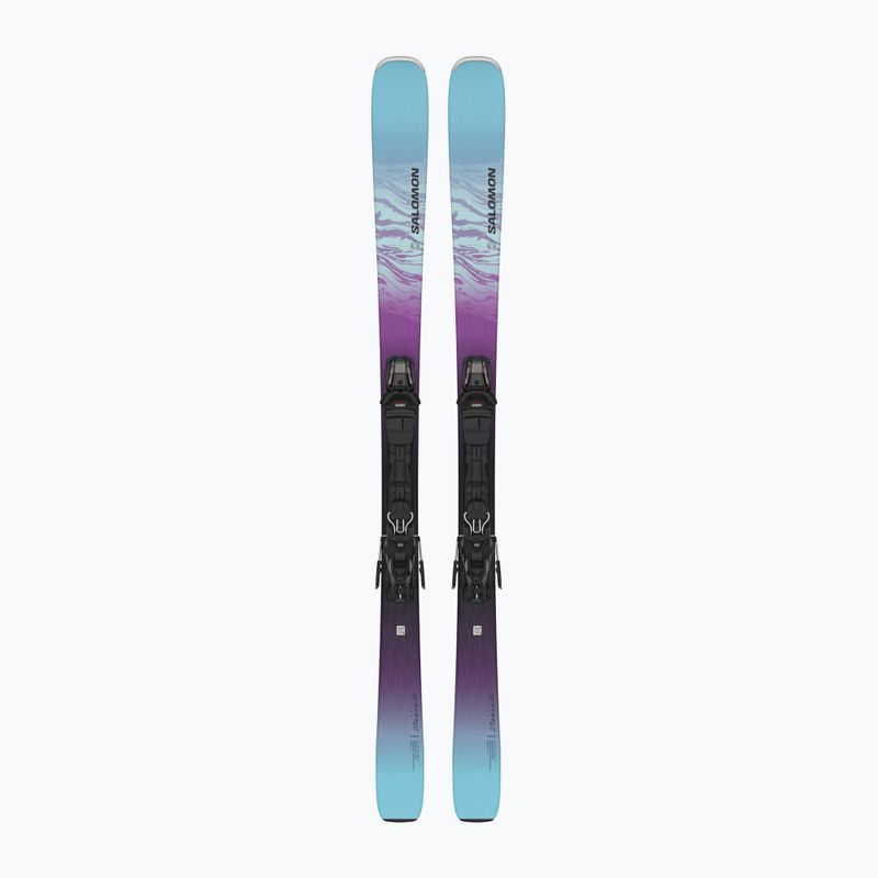 Dámské sjezdové lyže Salomon Stance W80 + vázání M10 GW black/dewberry/bleached aqua
