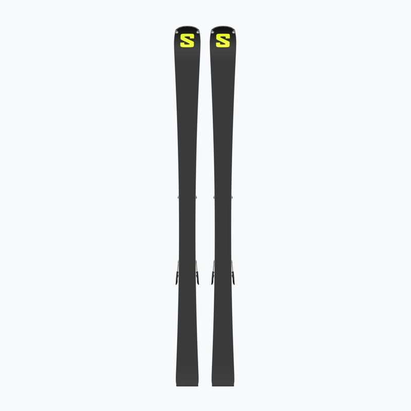 Sjezdové lyže Salomon S/Max 8 XT + M11 GW black/driftwood/safety yellow 7