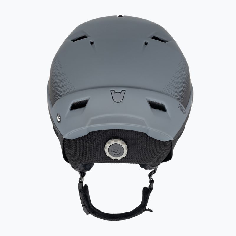 Lyžařská helma Salomon Pioneer LT Visor S2 ebony/red 3
