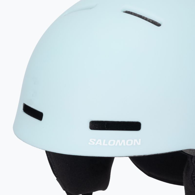 Dětská lyžařská helma Salomon Orka bleached aqua 7