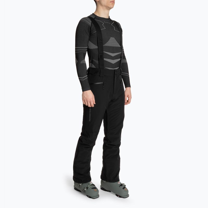 Pánské lyžařské kalhoty Salomon Edge deep black