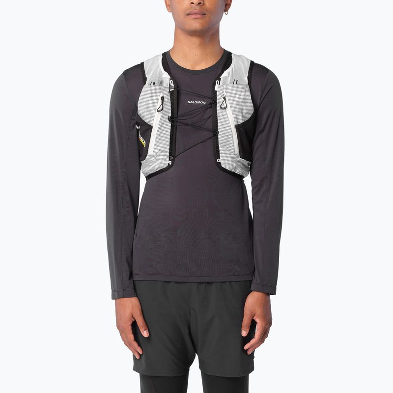 Běžecký batoh Salomon Advance Skin Cross Season Race 15 l white/black 6