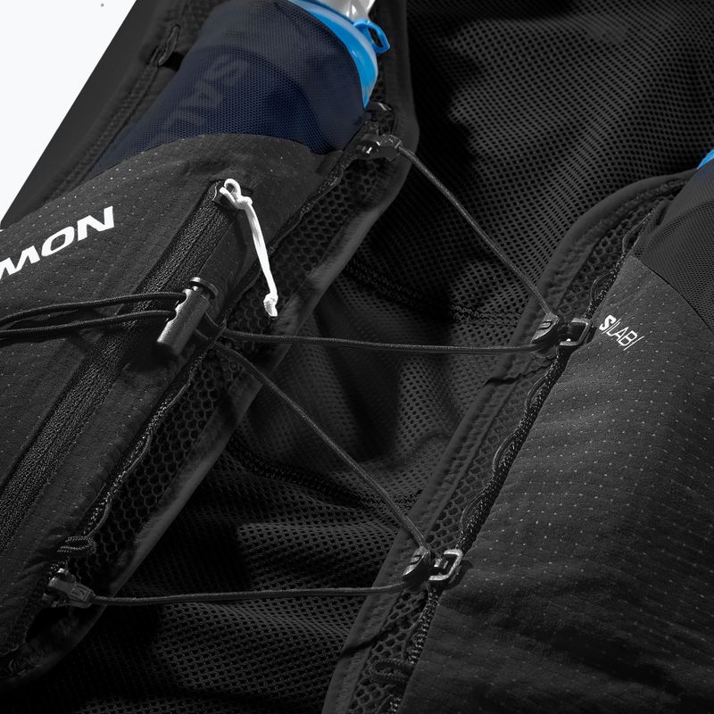 Běžecká vesta Salomon S/Lab Pulsar with 3 Flasks black/white 4