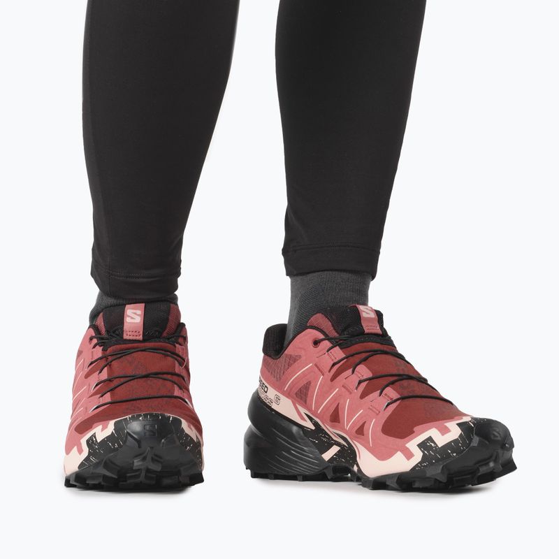 Dámská běžecká obuv Salomon Speedcross 6 cow hide/black/english rose 4