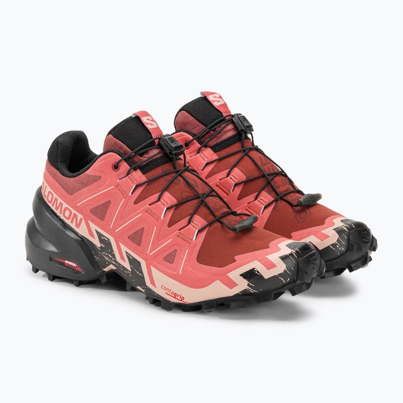 Dámská běžecká obuv Salomon Speedcross 6 cow hide/black/english rose 7