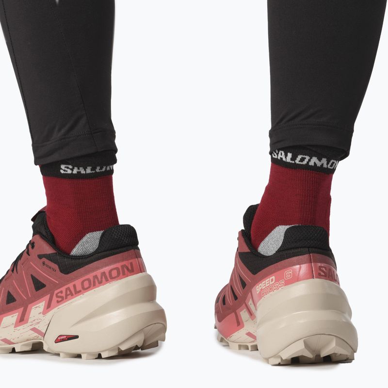 Dámské běžecké boty Salomon Speedcross 6 GTX black/cow hide/faded rose 5
