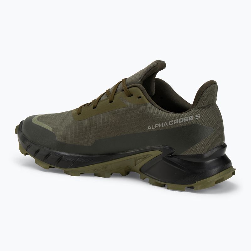Pánské běžecké boty   Salomon Alphacross 5 GTX olive night/black 3