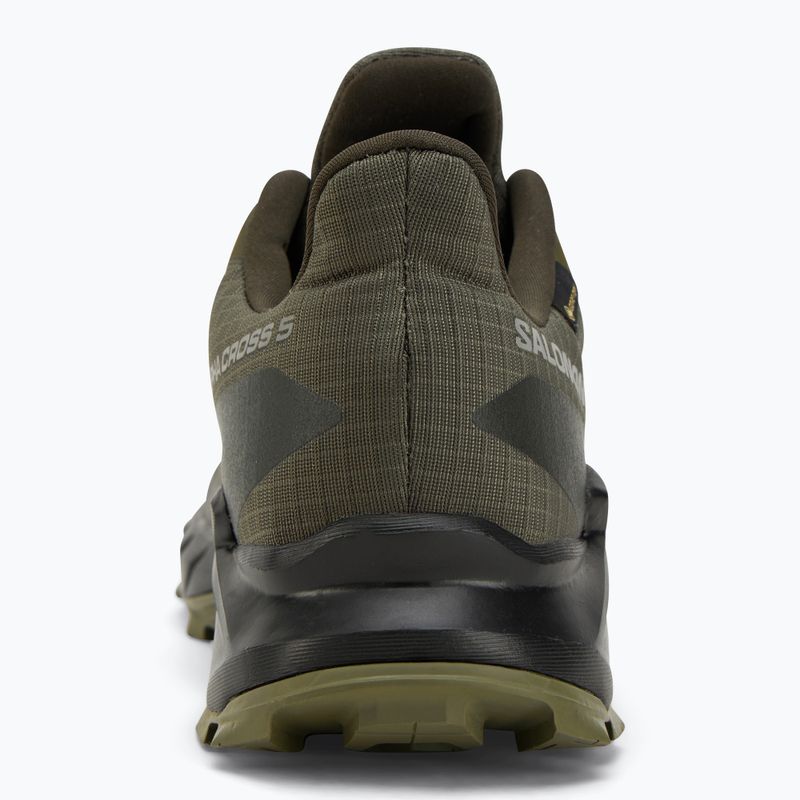 Pánské běžecké boty   Salomon Alphacross 5 GTX olive night/black 6