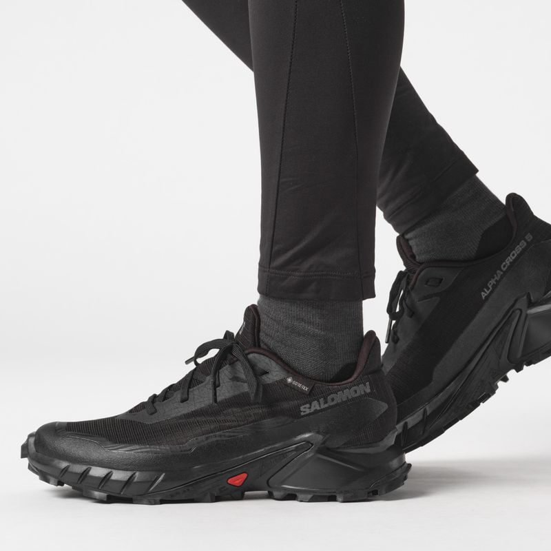 Dámské běžecké boty   Salomon Alphacross 5 GTX black/black/ebony 3