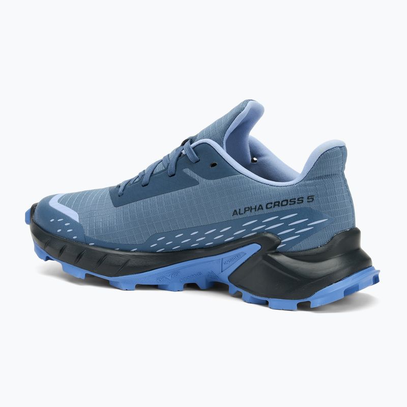 Dámské běžecké boty  Salomon Alphacross 5 bering sea/carbon/blue heron 3