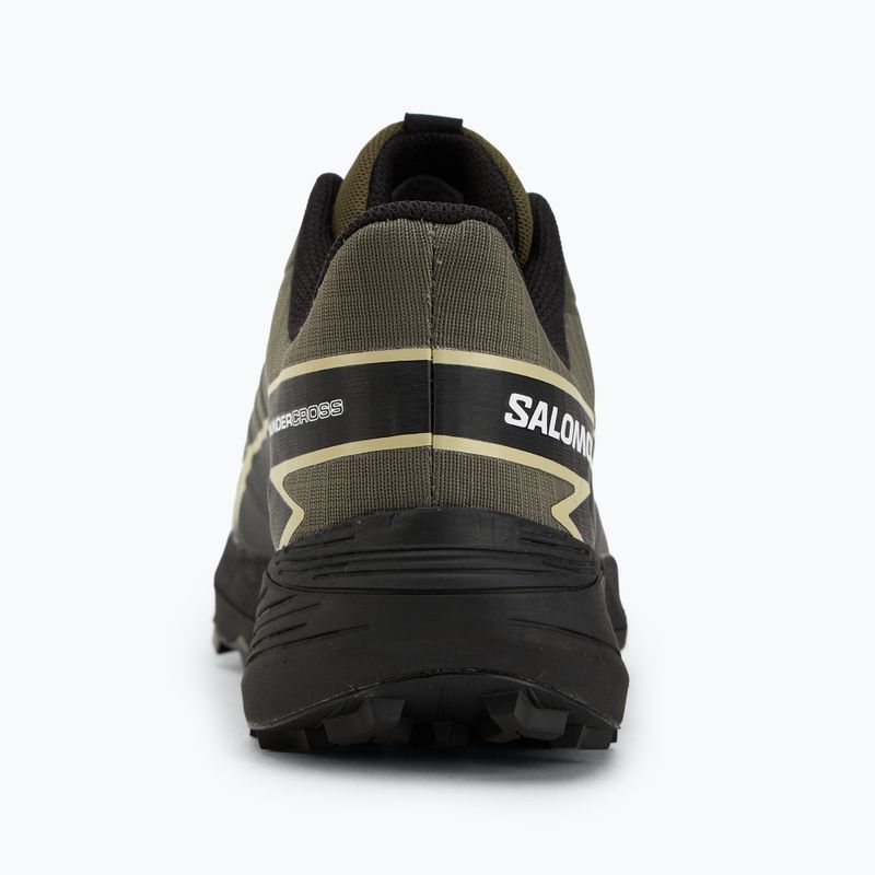 Pánské běžecké boty   Salomon Thundercoss GTX olive night/black/alfalfa 6