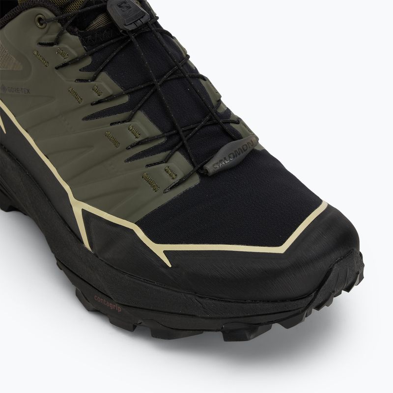 Pánské běžecké boty   Salomon Thundercoss GTX olive night/black/alfalfa 7