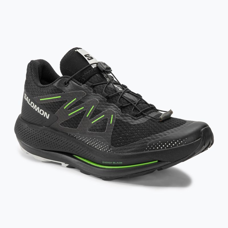 Pánské běžecké boty Salomon Pulsar Trail black/black/gecko green