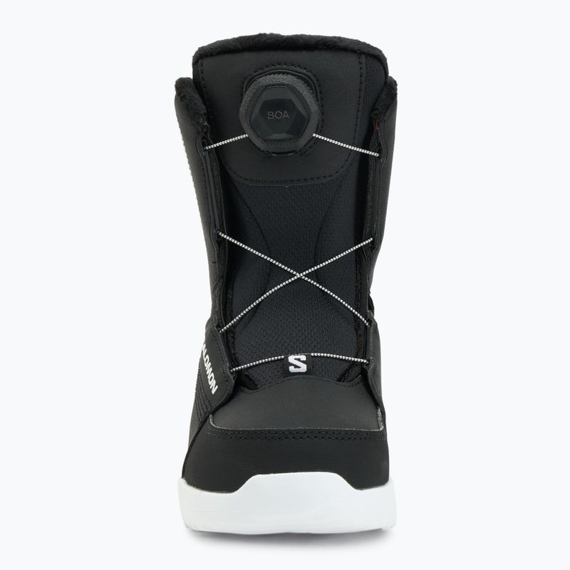 Dětské snowboardové boty Salomon Whipstar Boa Jr black/black/white 3