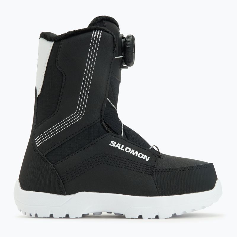 Dětské snowboardové boty Salomon Whipstar Boa Jr black/black/white 5