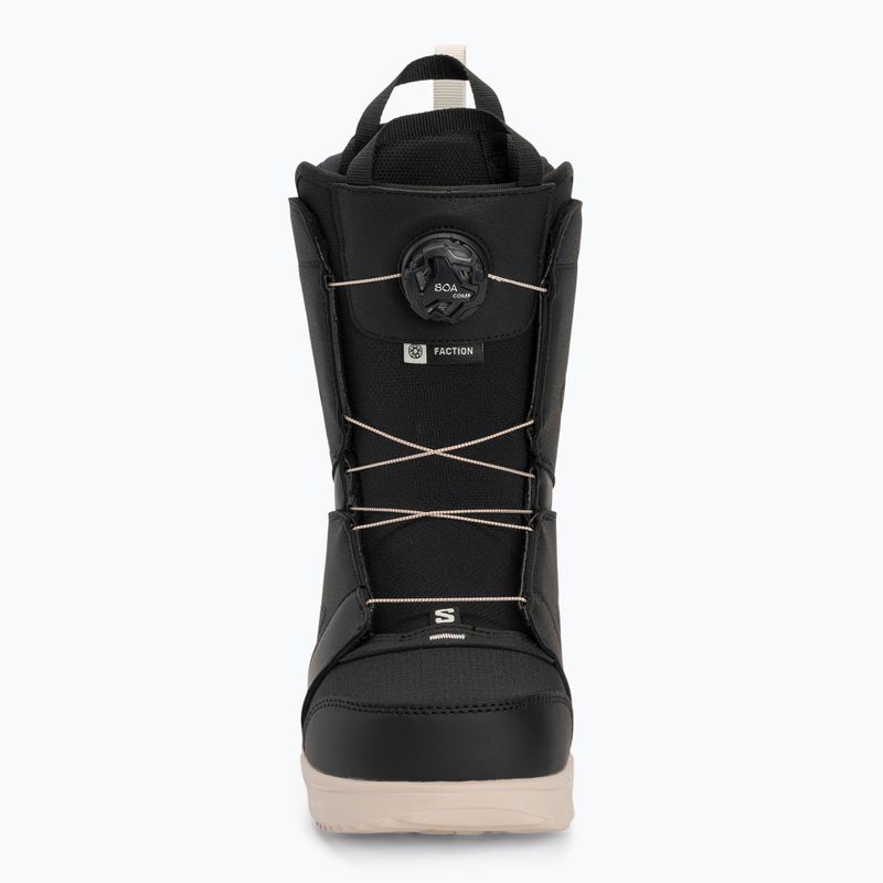 Pánské snowboardové boty Salomon Faction Boa black/black /rainy day 3
