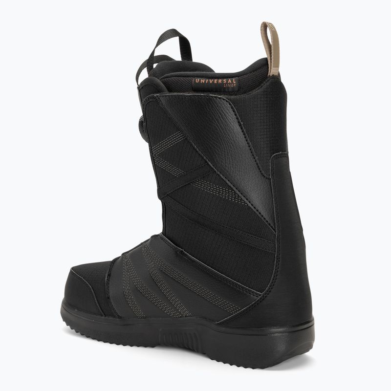 Pánské boty na snowboard Salomon Titan Boa black/black/roasted cashew 2