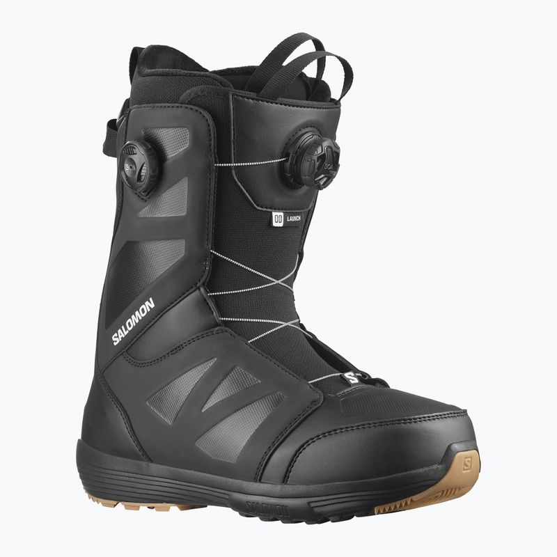 Pánské snowboardové boty Salomon Launch Boa SJ Boa black/black/white 6
