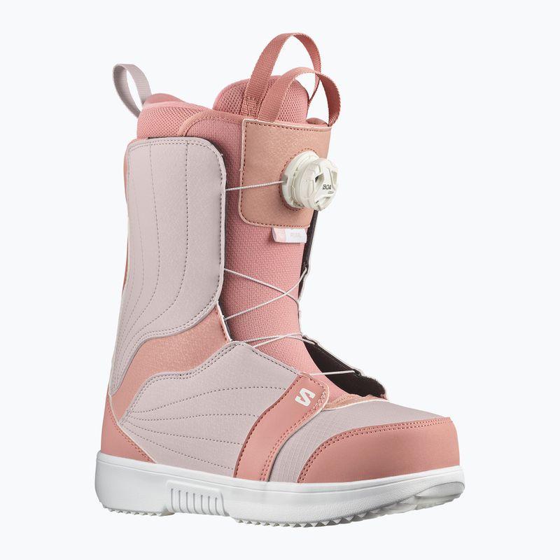 Dámské snowboardové boty Salomon Pearl Boa ash rose/lilac ash/white 6