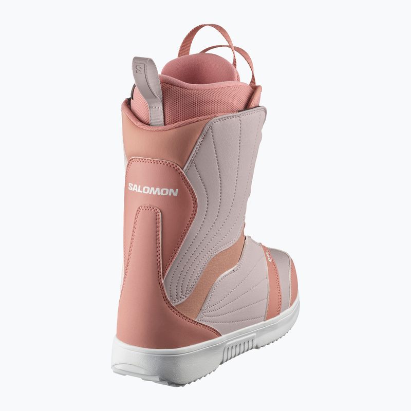 Dámské snowboardové boty Salomon Pearl Boa ash rose/lilac ash/white 7