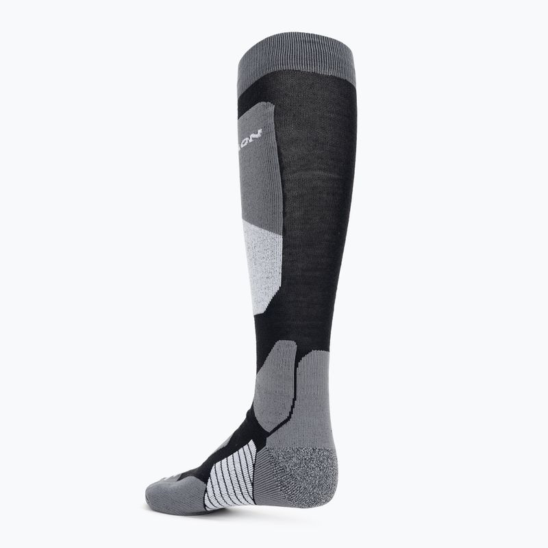Salomon S/Access lyžařské ponožky 2 páry černá/beluga 5