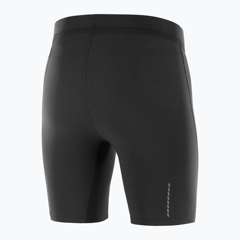 Pánské běžecké šortky Salomon Sense Aero Tights deep black 7