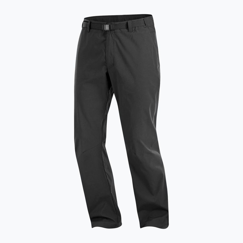 Pánské kalhoty do deště Salomon Outerpath Base deep black 7
