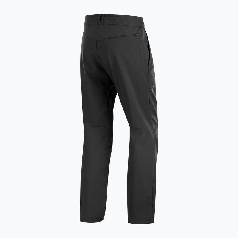 Pánské kalhoty do deště Salomon Outerpath Base deep black 8
