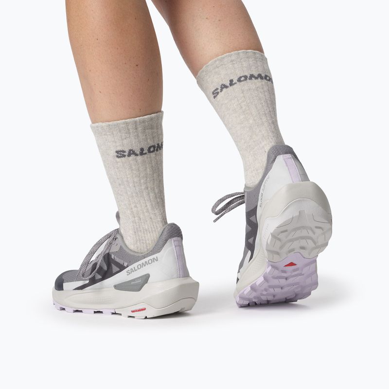 Dámské turistické boty Salomon Elixir Activ GTX shskin/glacier gray/opetal 9