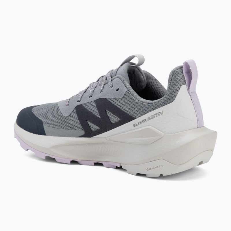 Dámské turistické boty Salomon Elixir Activ GTX shskin/glacier gray/opetal 3