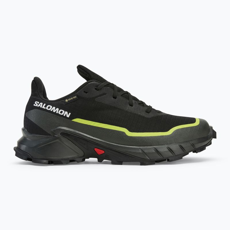 Pánské běžecké boty  Salomon Alphacross 5 GTX black/peat/sulphur spring 2