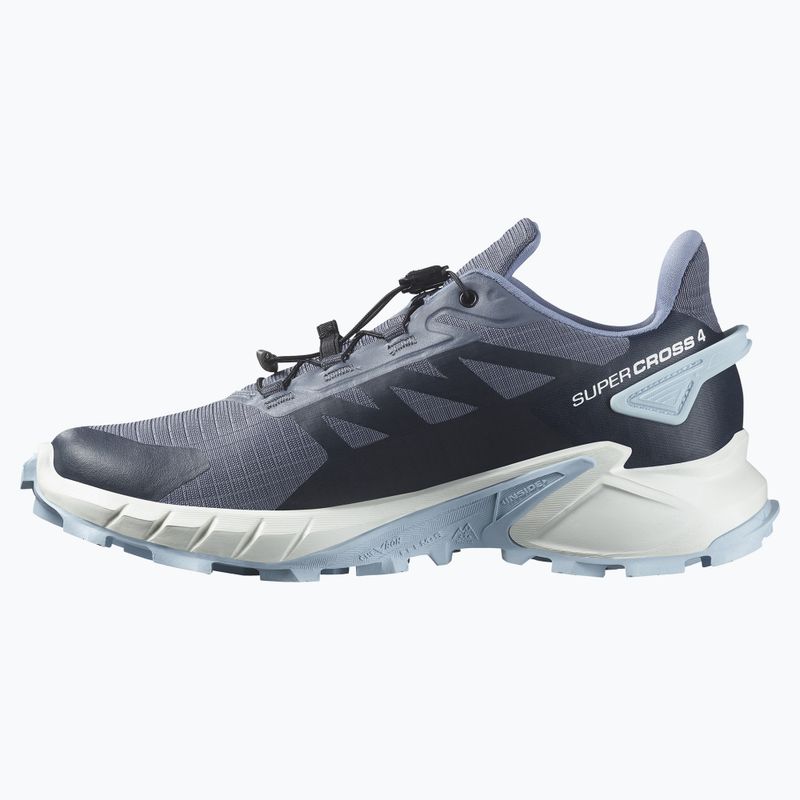 Dámské běžecké boty Salomon Supercross 4 grisaille/white/cashmere blue 10