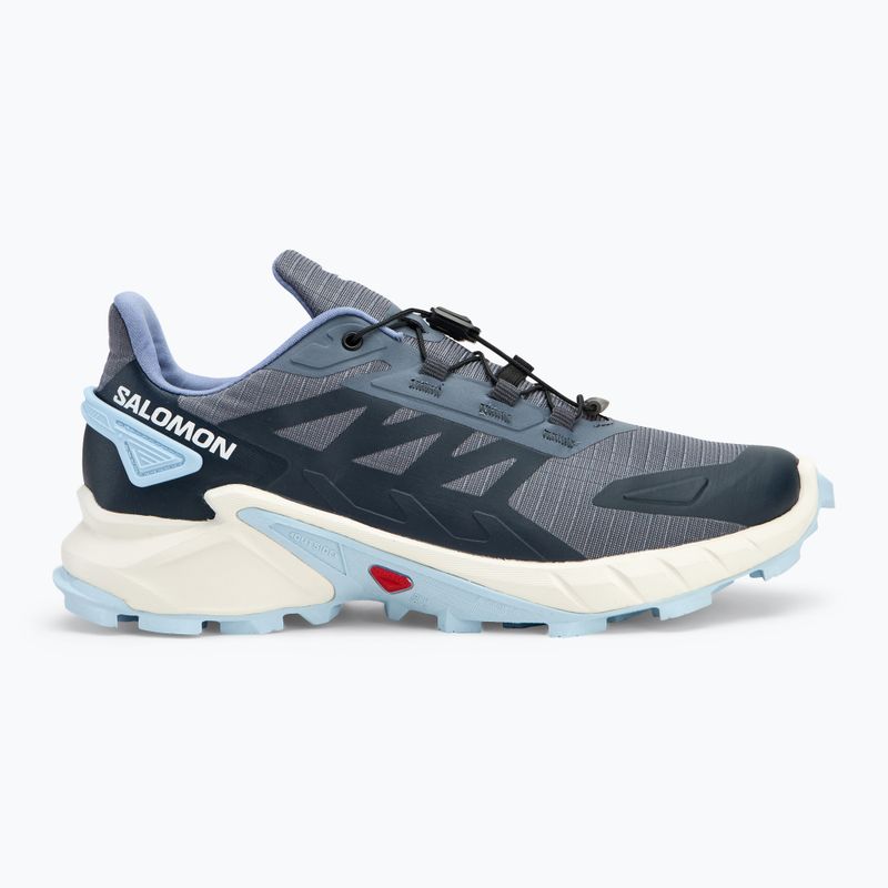 Dámské běžecké boty Salomon Supercross 4 grisaille/white/cashmere blue 2