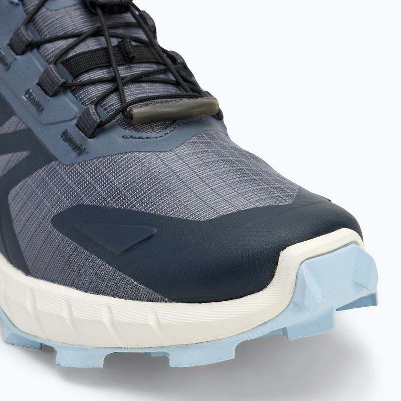Dámské běžecké boty Salomon Supercross 4 grisaille/white/cashmere blue 7